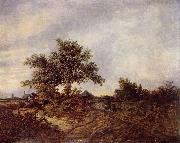 Jacob Isaacksz. van Ruisdael Landschaft painting